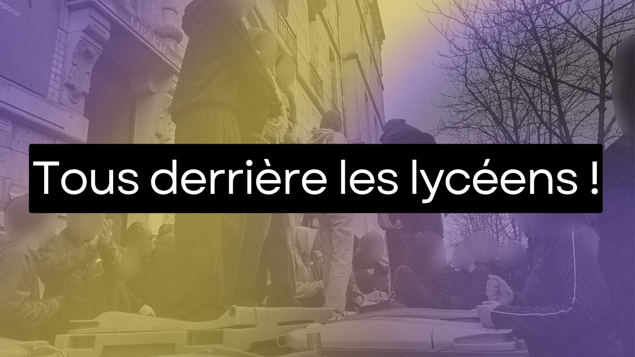 Tous derrière les lycéens
