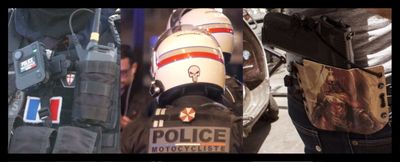 tatouages police