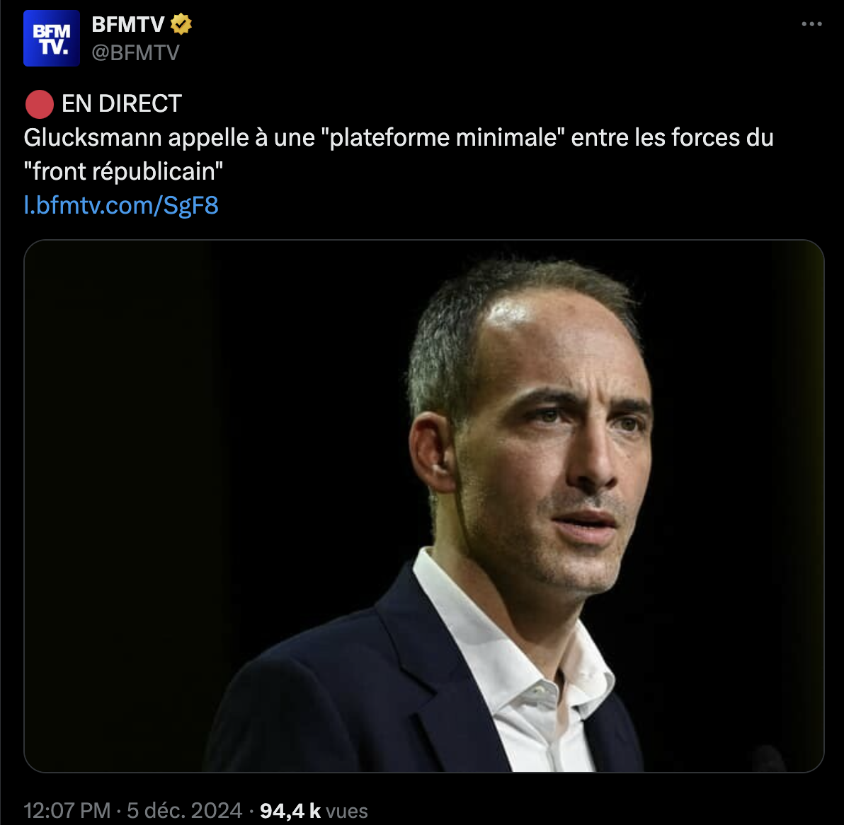 Glucksmann censure