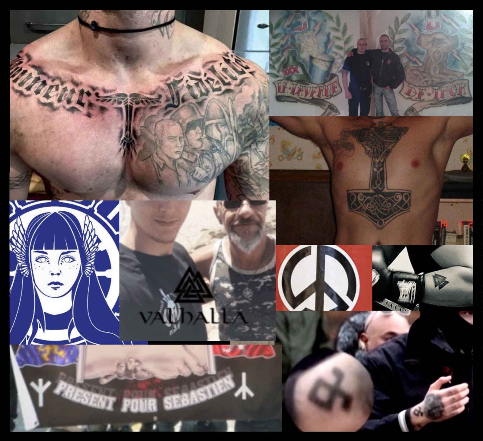 tatouages police