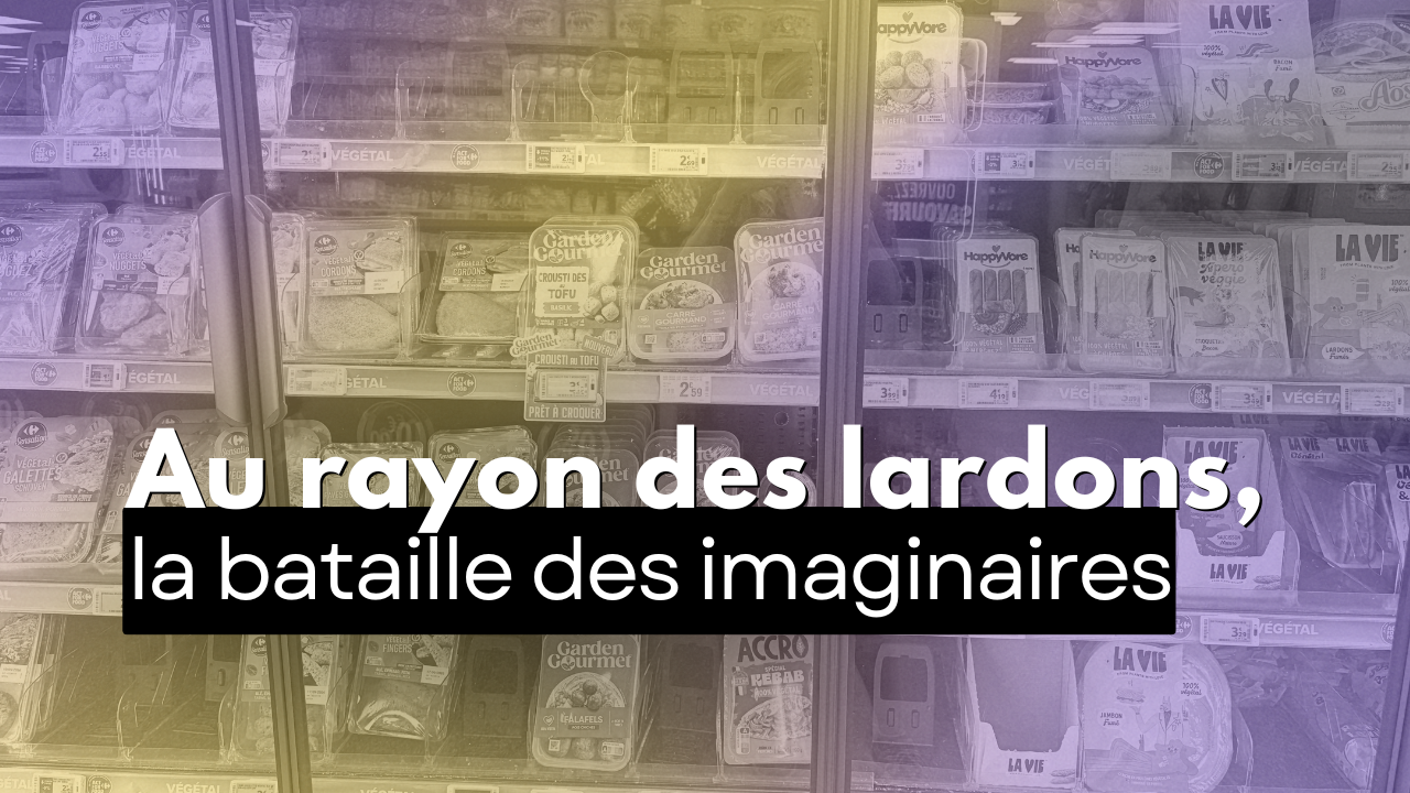 Rayon lardons supermarché