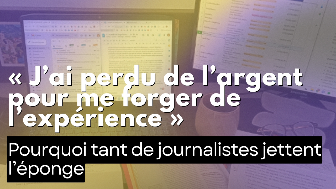 Pourquoi tant de journalistes jettent l’éponge